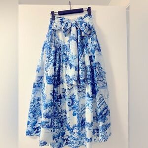 Boss maxi bow skirt - size US2